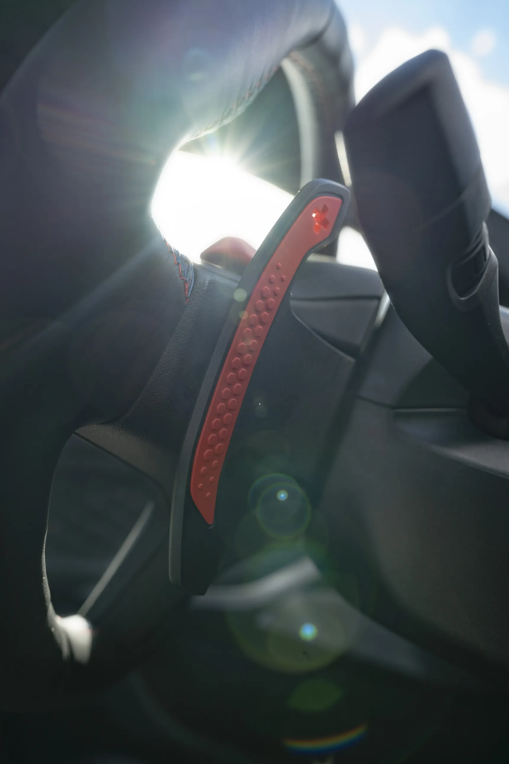 2025 BMW X5 M interior shifter paddle