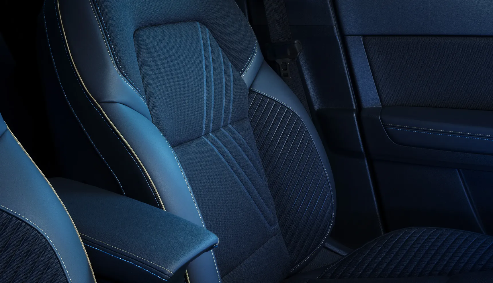 Renault Symbioz E-Tech full hybrid Iconic Mercury Blue Interior HD