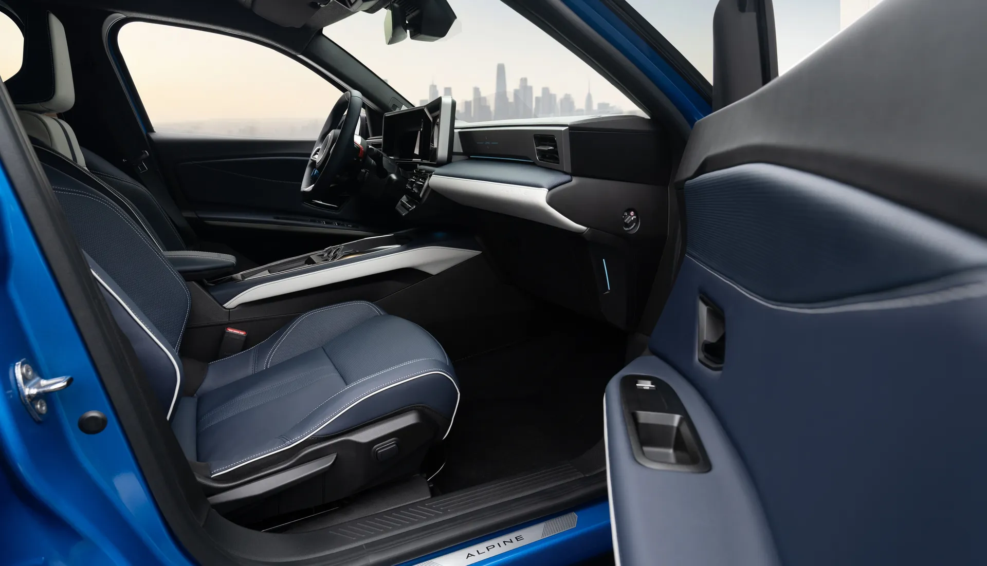 Alpine A290 GTS Alpine Vision Blue 2025 Interior
