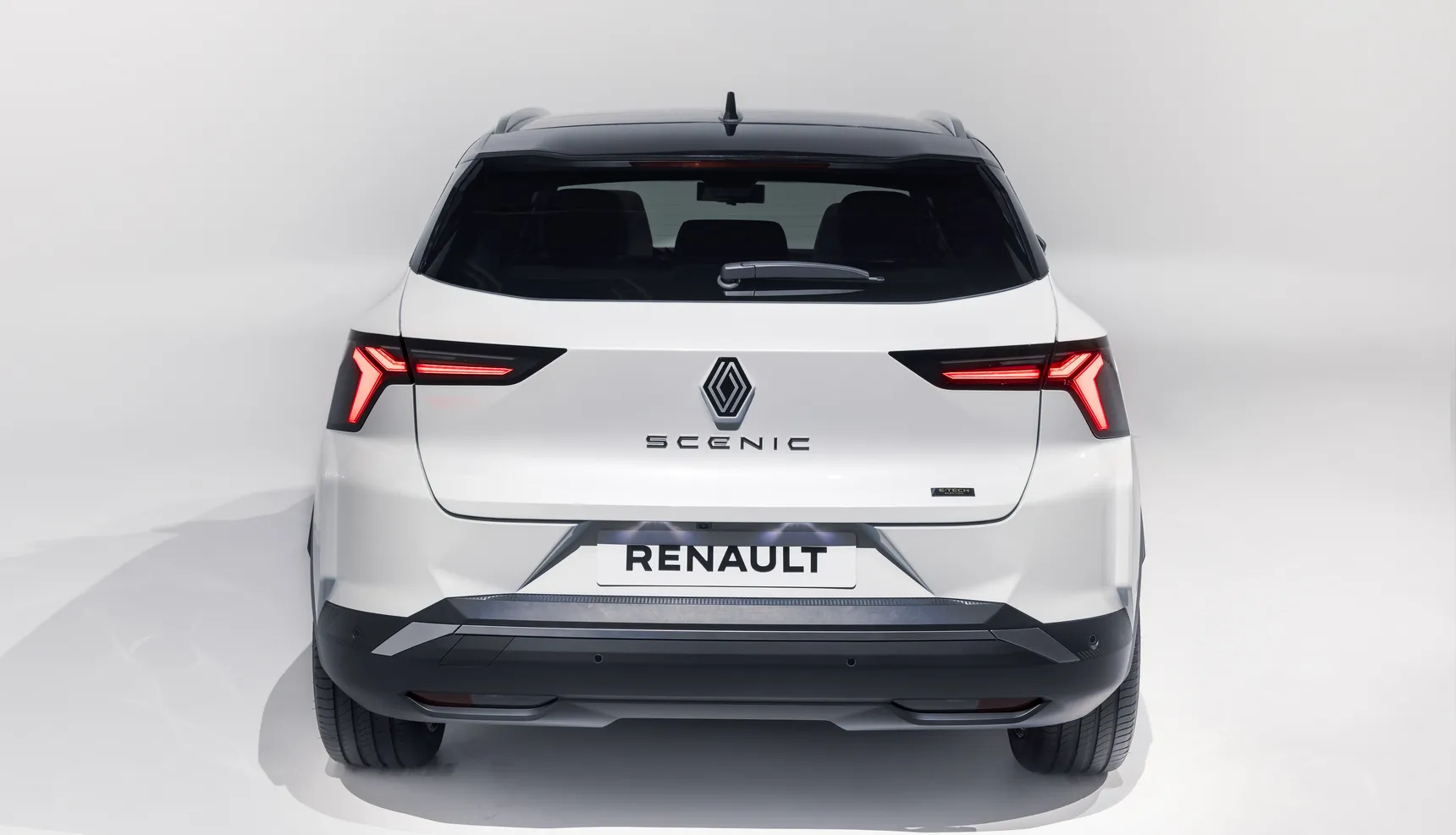2024 All-new Renault Scenic E-Tech electric - Iconic Version Rear View Exterior HD