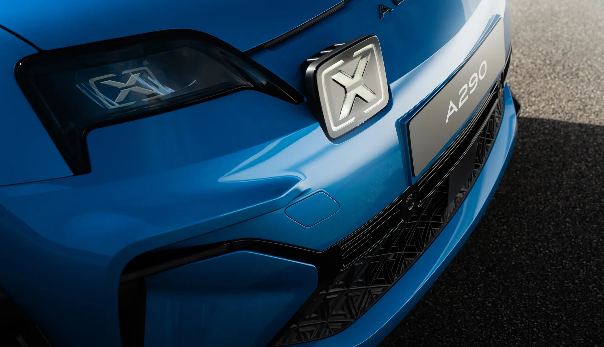 Alpine A290 GTS Alpine Vision Blue 2025 Exterior