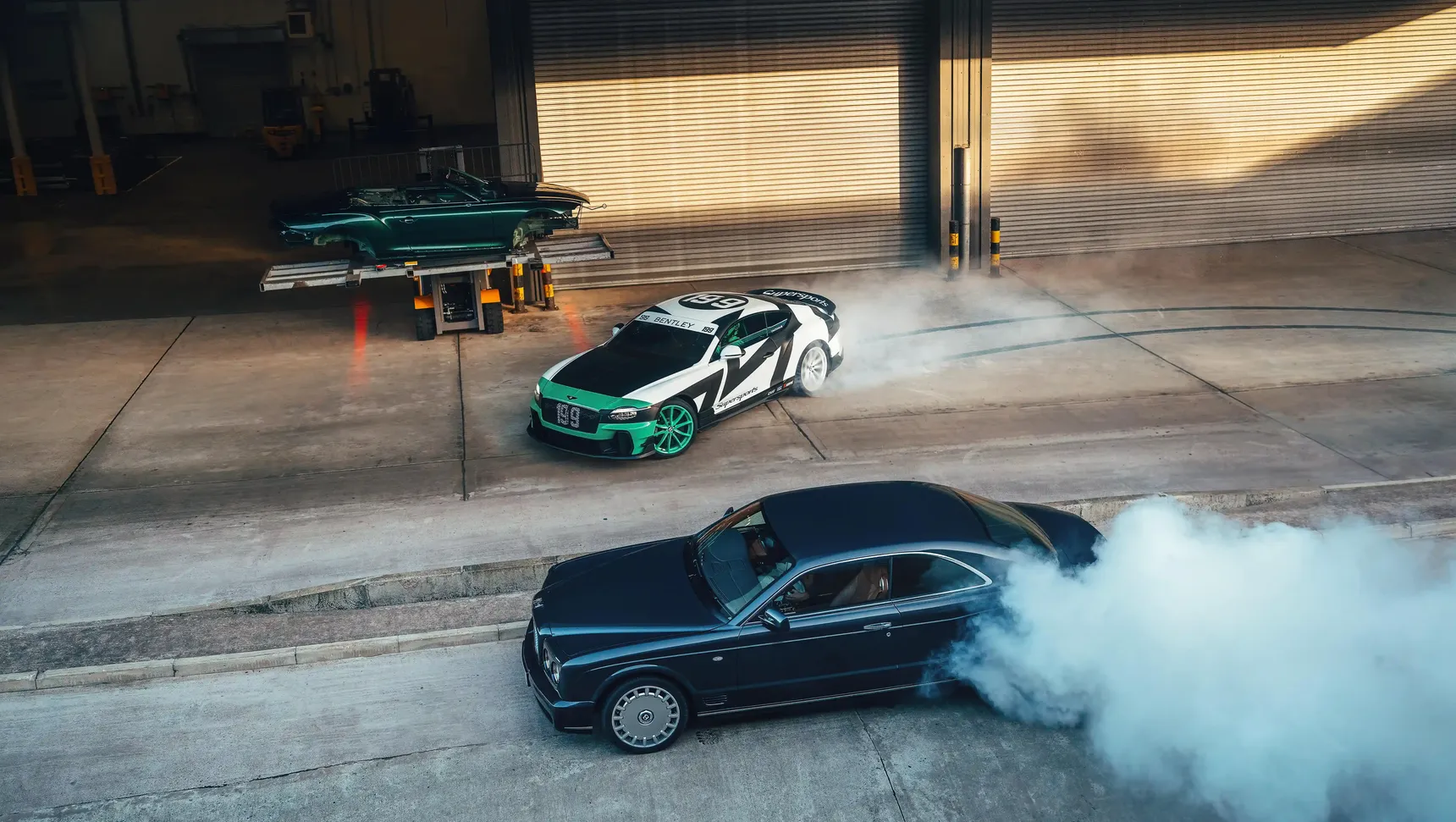 2026-Travis-Pastrana-Bentley-Supersports-Gymkhana-Full-Send-Crewe-Wallpaper-HD