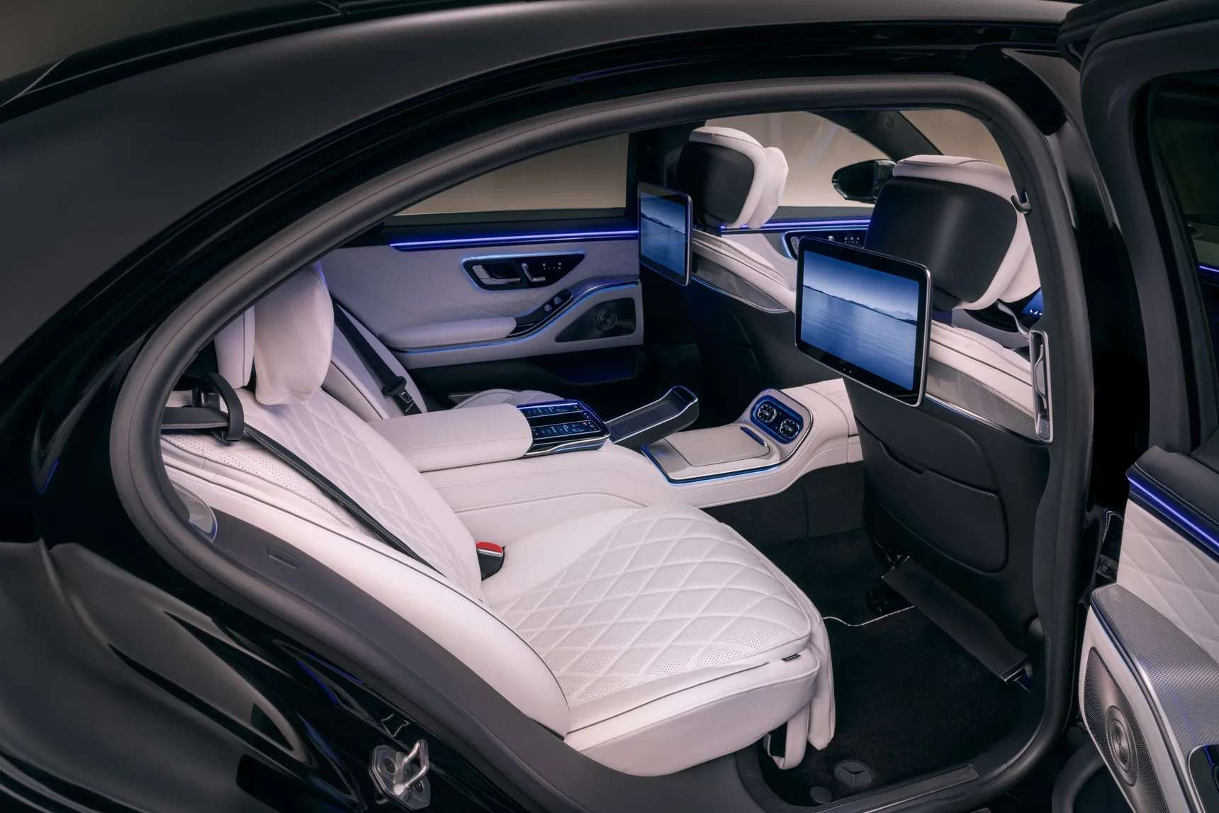 2026 Mercedes-Benz S-Class Facelift interior rear seats first class