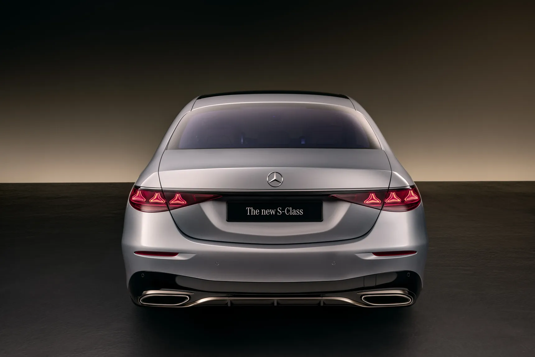2026 Mercedes-Benz S-Class Facelift silver rear