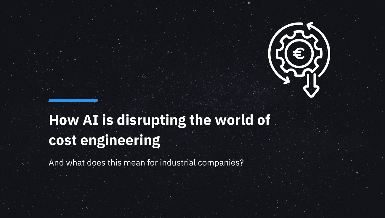 How is AI disrupting the world of cost engineering?