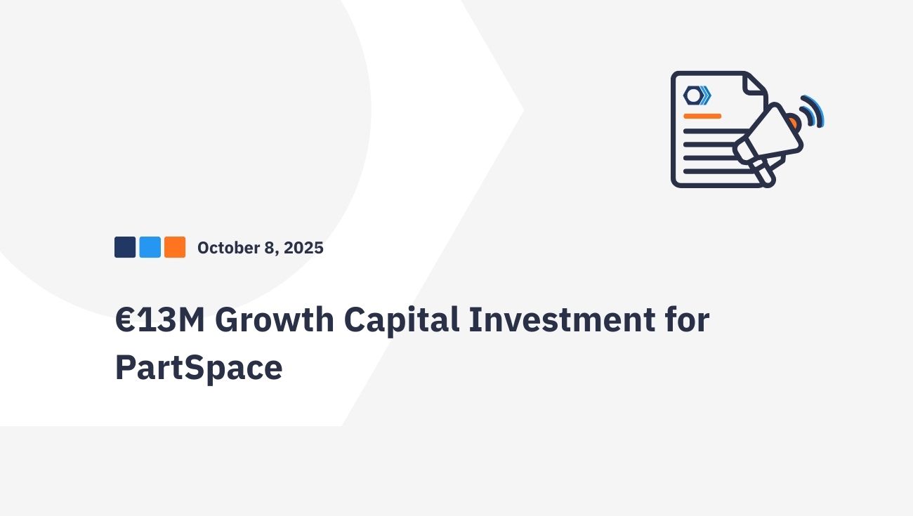 PartSpace receives up to €13 million in funding from Armira Growth and Bayern Kapital to accelerate growth
