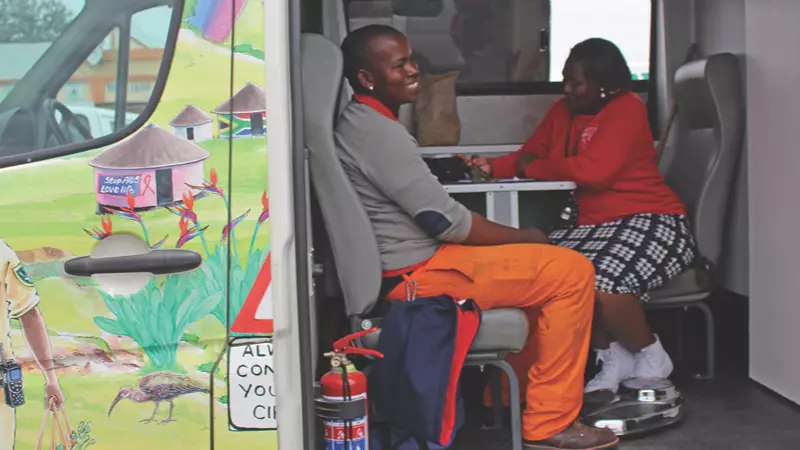 ‘Nudging’ men to get circumcised as part of an HIV behaviour change campaign.