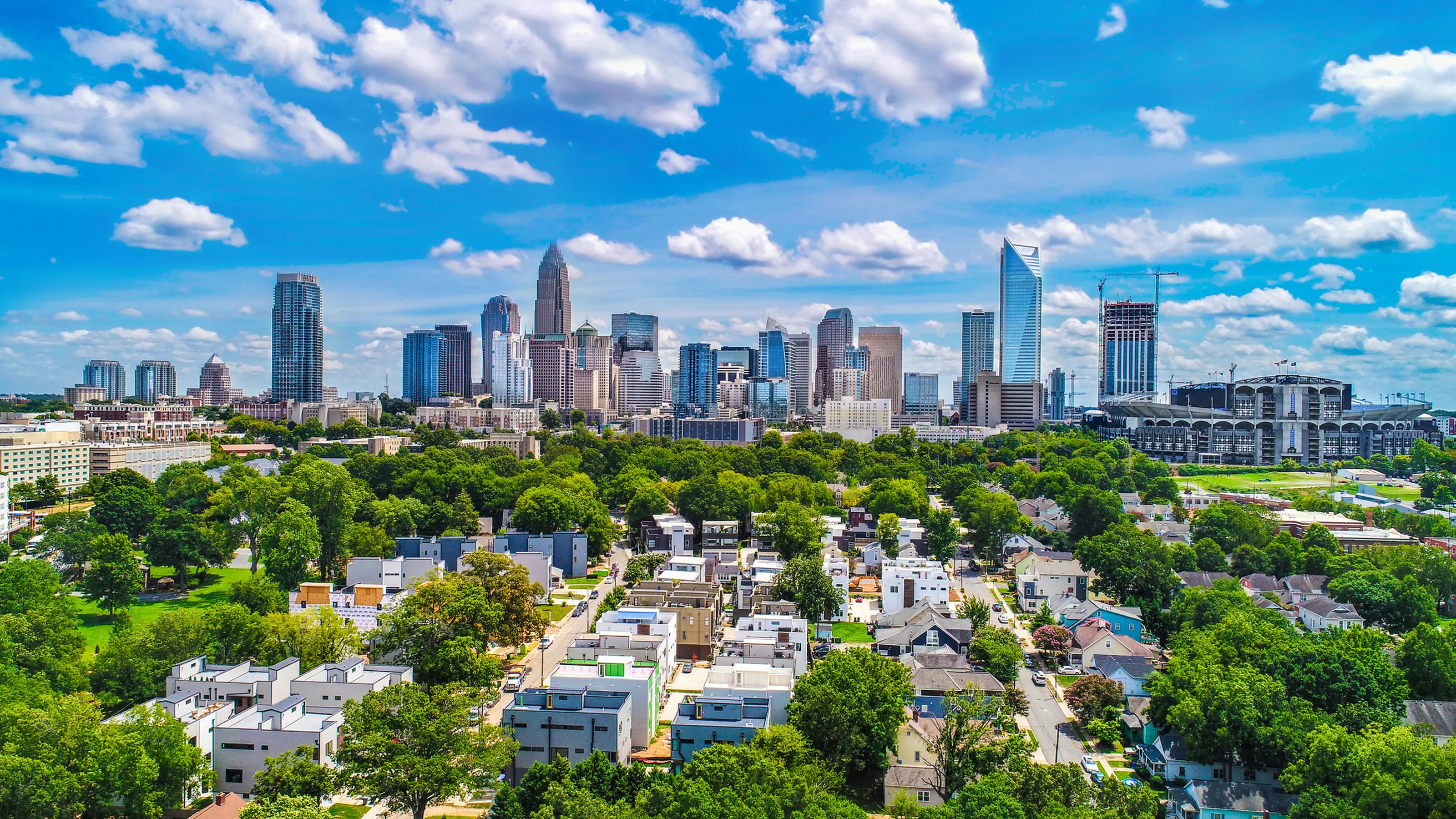 North Carolina downtown skyline