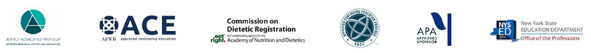 Continuing Education Accreditation logos