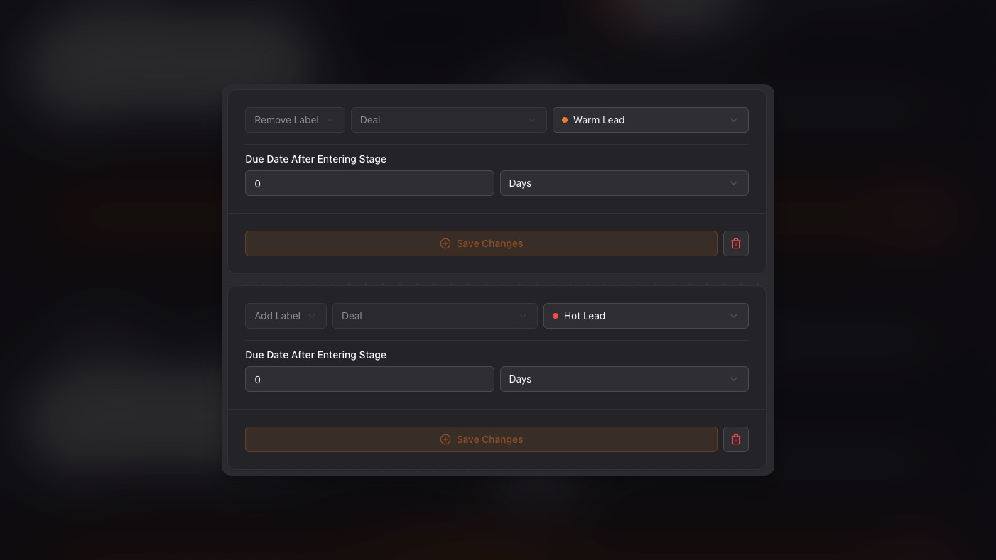 53° Label Automations