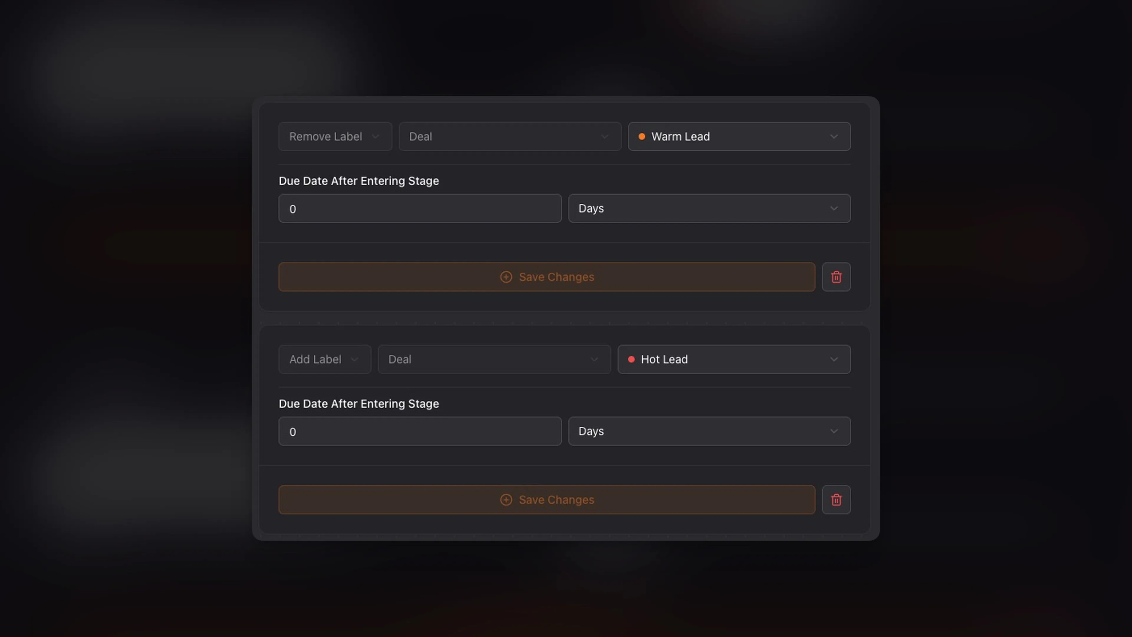 53° Label Automations