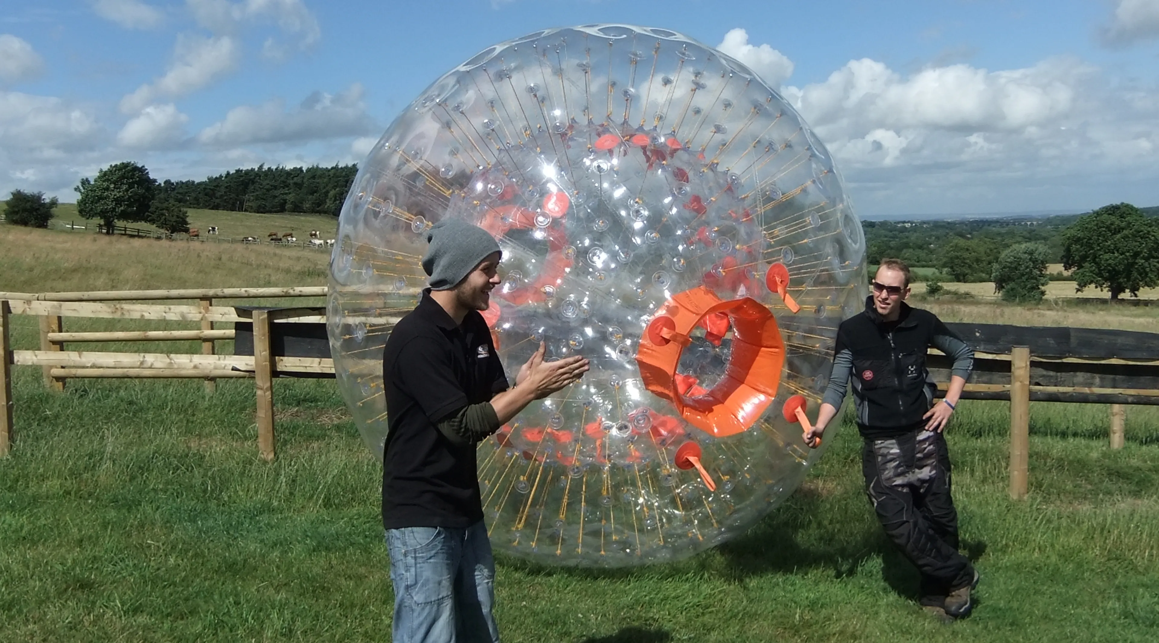 Marc Delivering A Zorbing Session