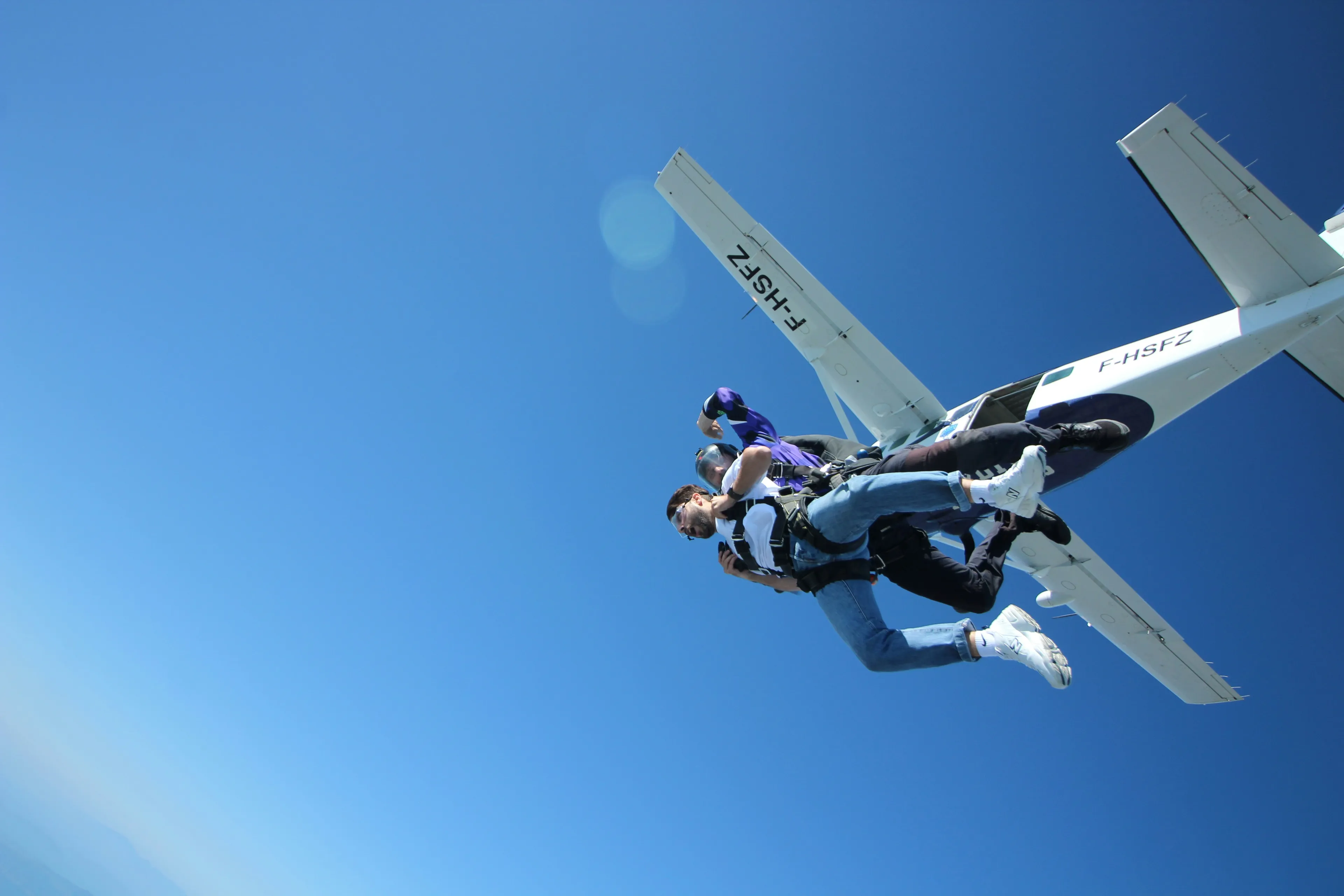 sky diving experience