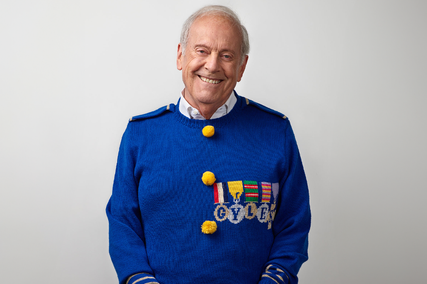 Portrait of  Gyles Brandreth for Banham's Protect What You Cherish collectors campaign