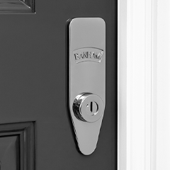 Banham deadlock installed on a period front door