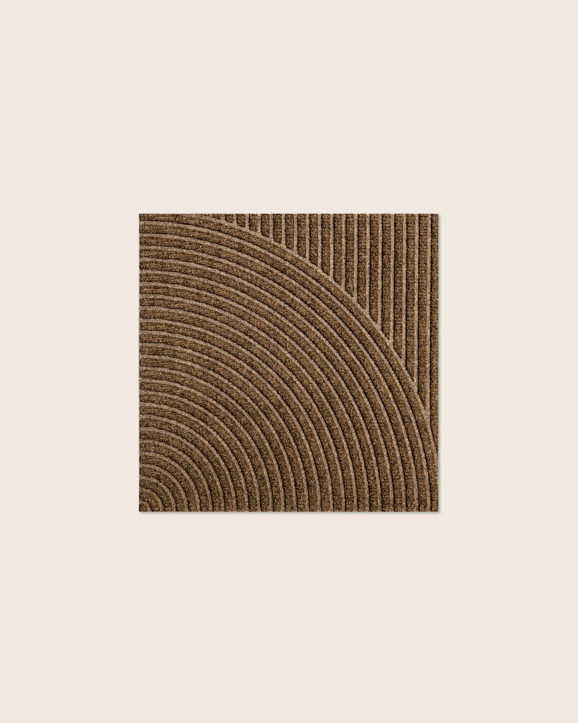 Beige Vertical & Circular