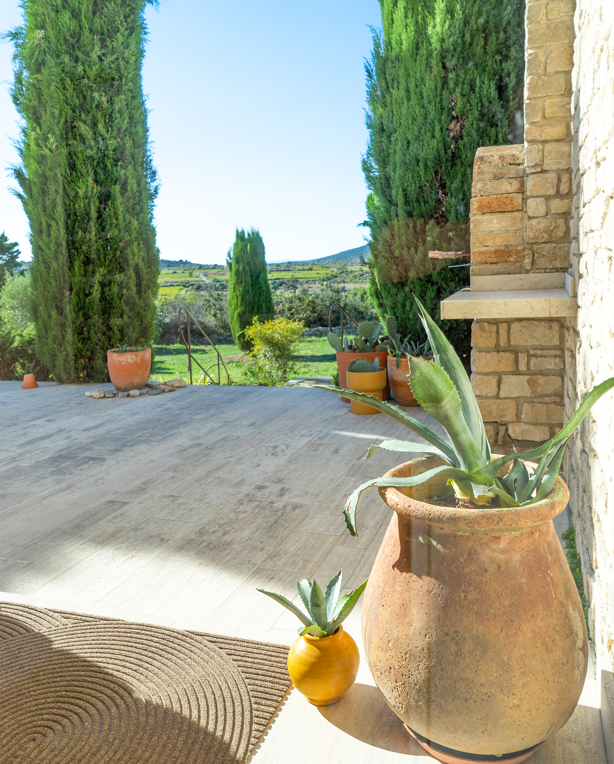 Heymat Grain Amethyst Front Doormat for Indoor Entry | Purple