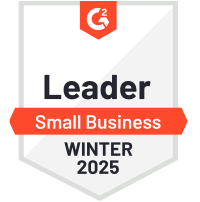 Badge for Leader Small Business Winter 2025
