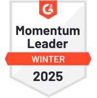Badge for Momentum Leader Winter 2025
