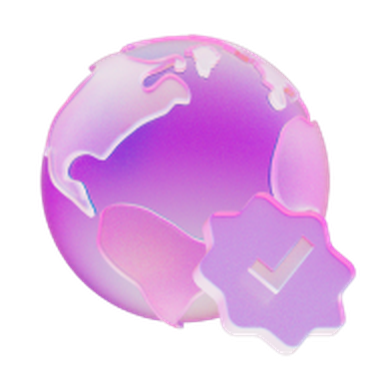 Abstract icon showing trust center