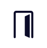 Open door icon