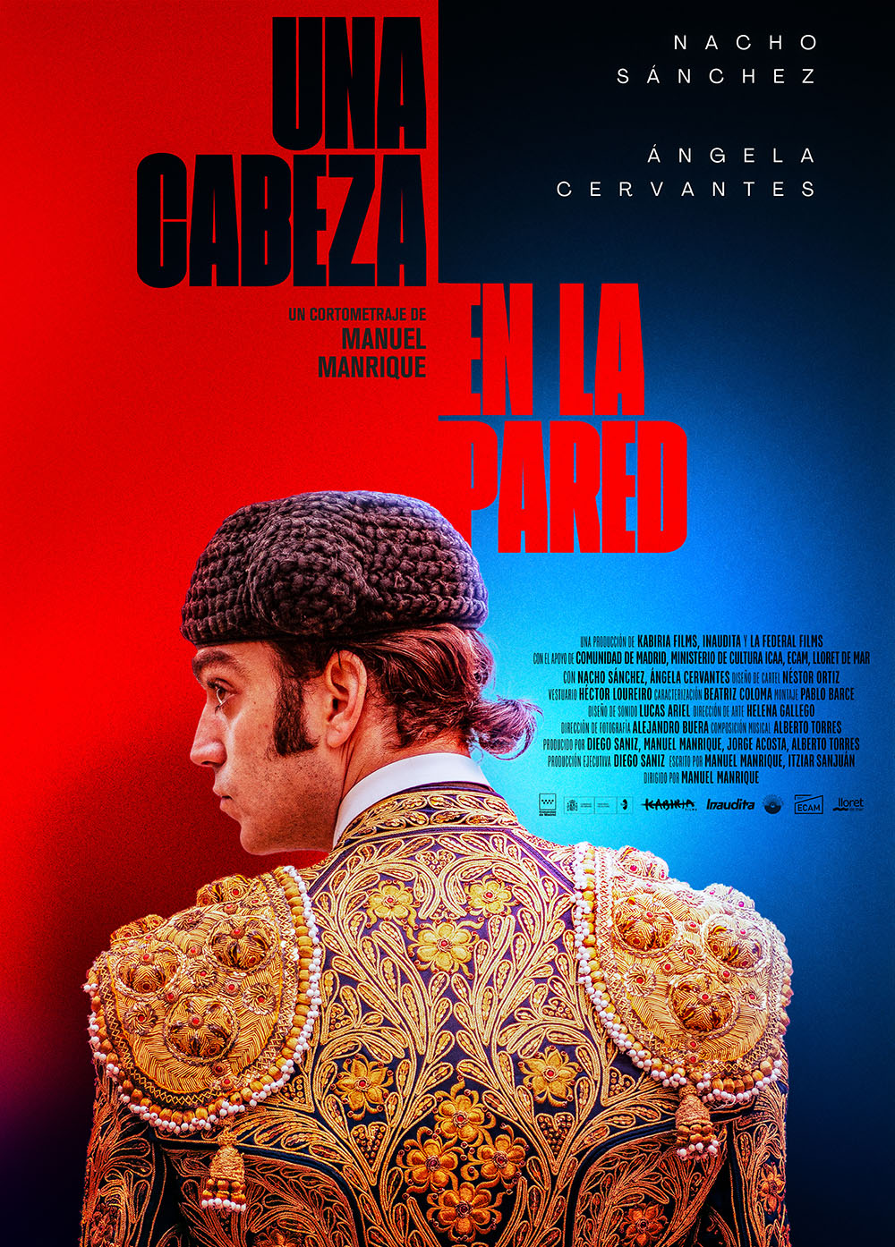 Una cabeza en la pared