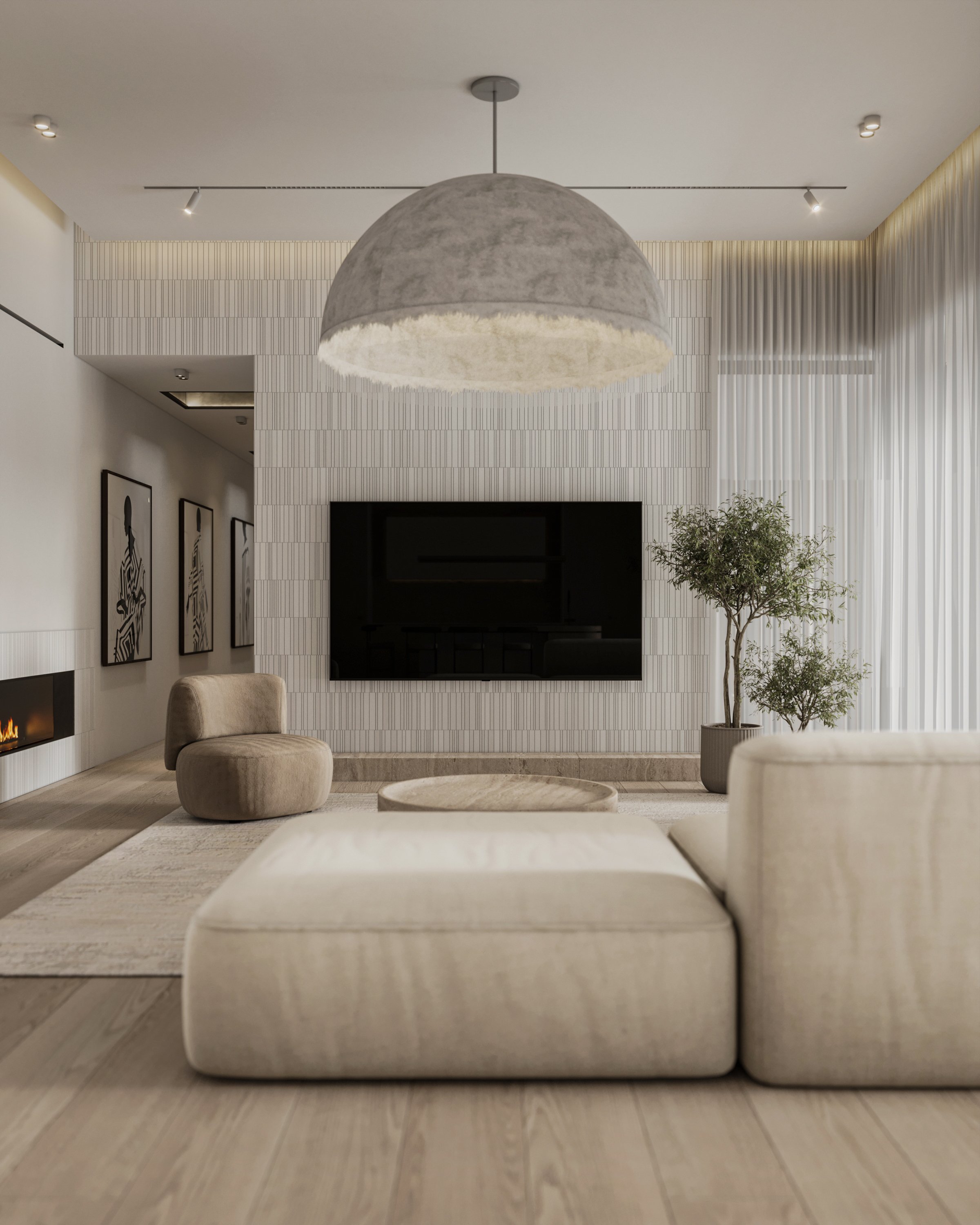 House of travertine Interior | MAK Group | Architecture & Interior ...