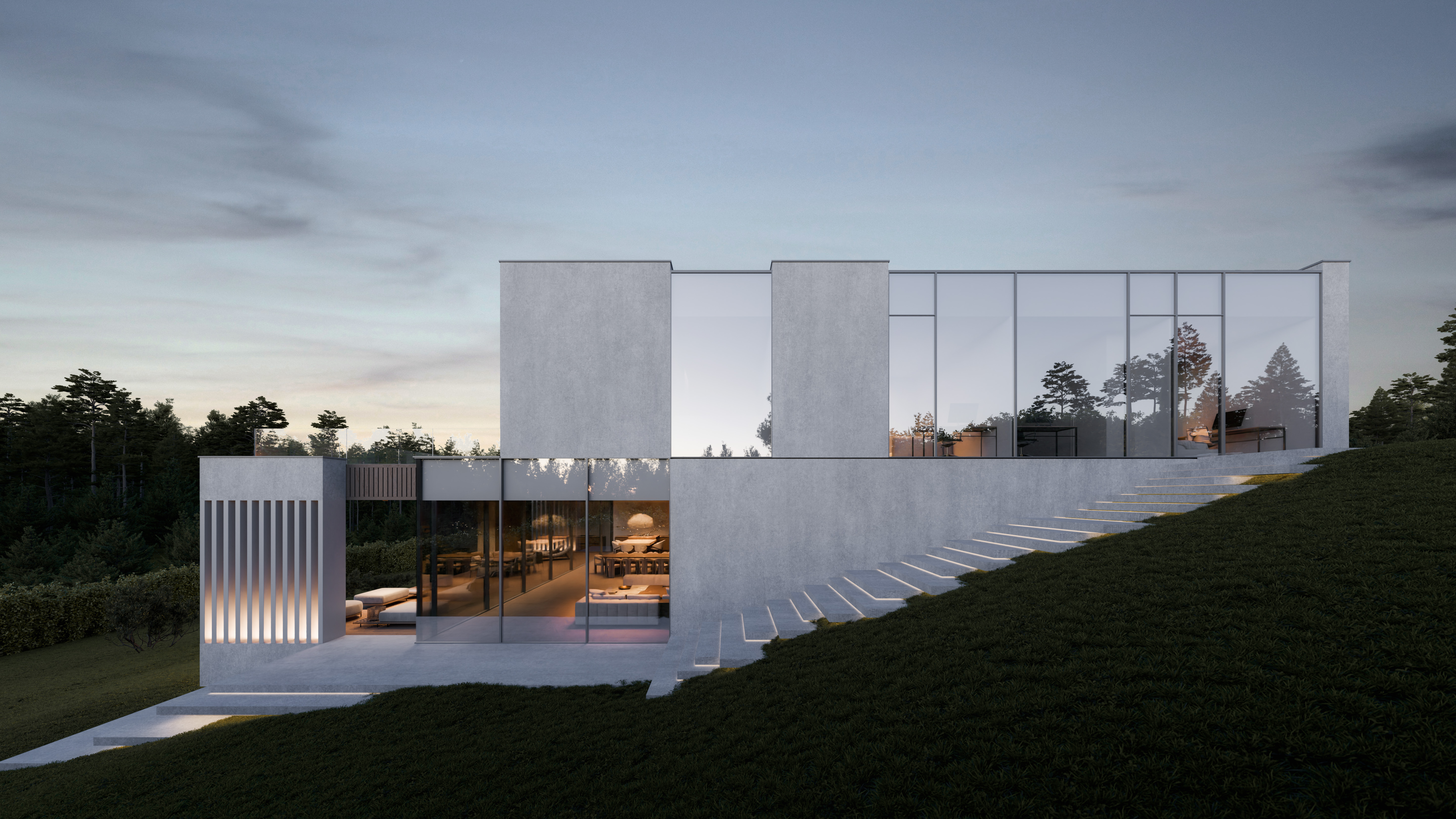 Hillside house | MAK Group | Architecture & Interior Design | MAK Group