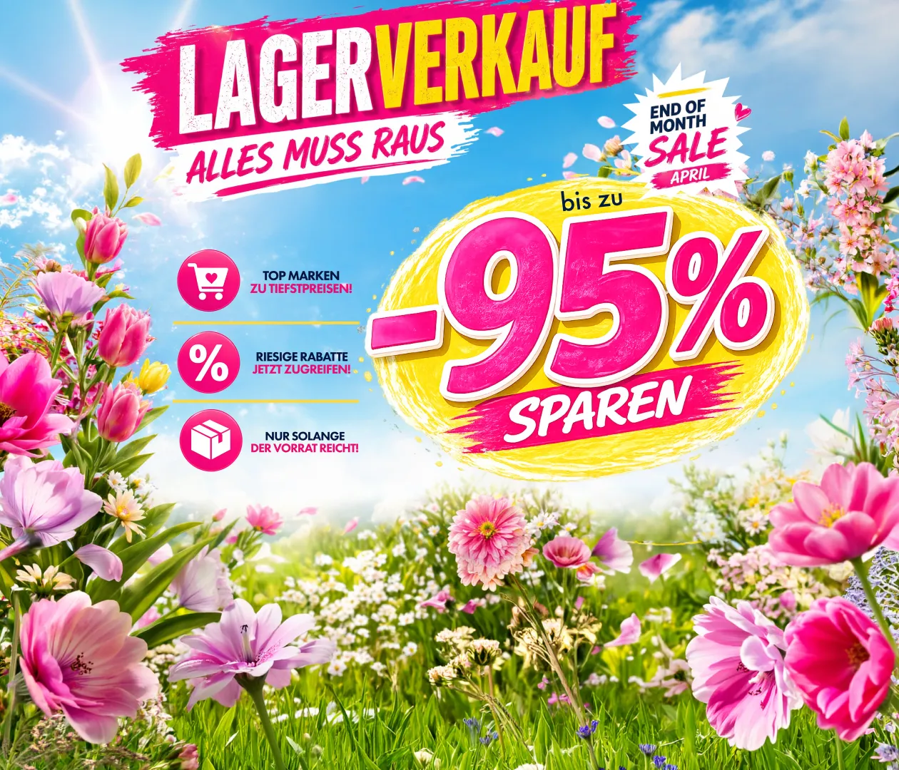 Lagervekrauf April