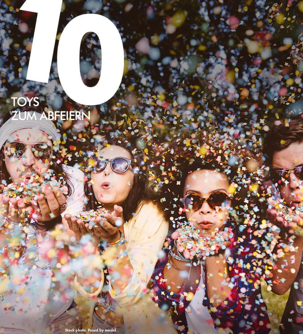 Toys zum Abfeiern