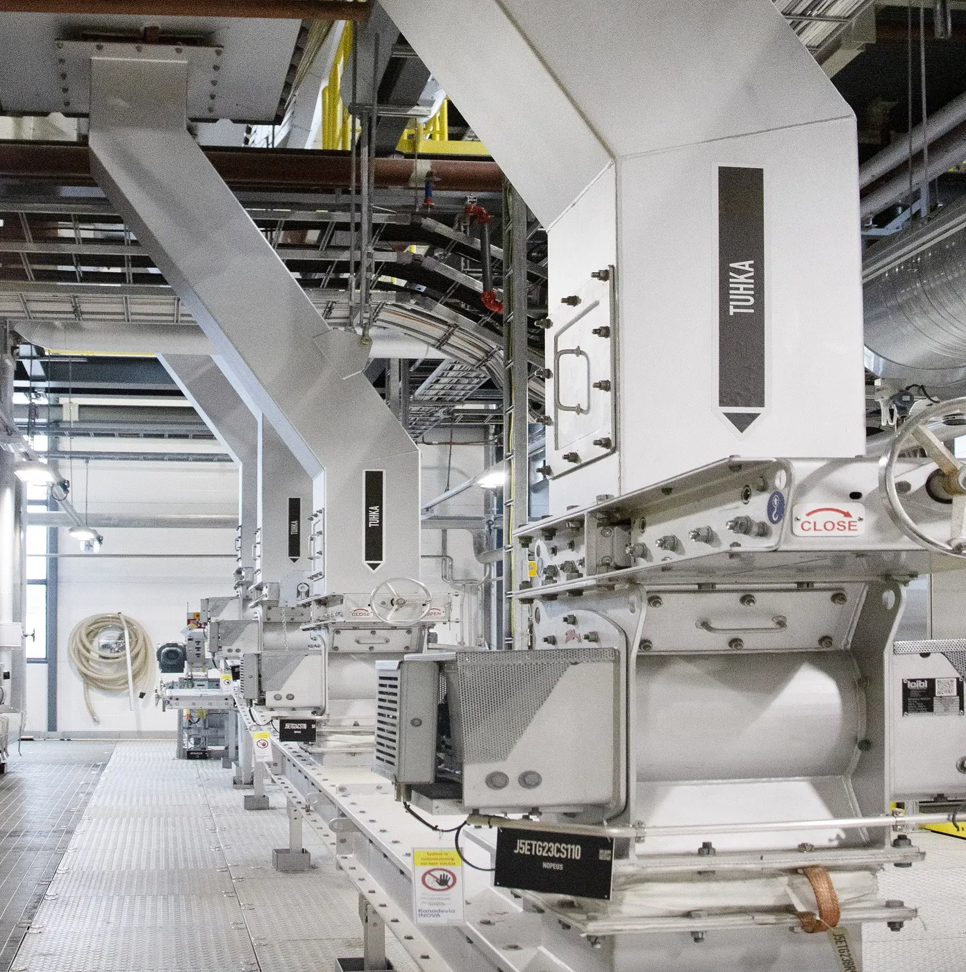 Kanadevia Inova Hazardous Waste fly ash collection