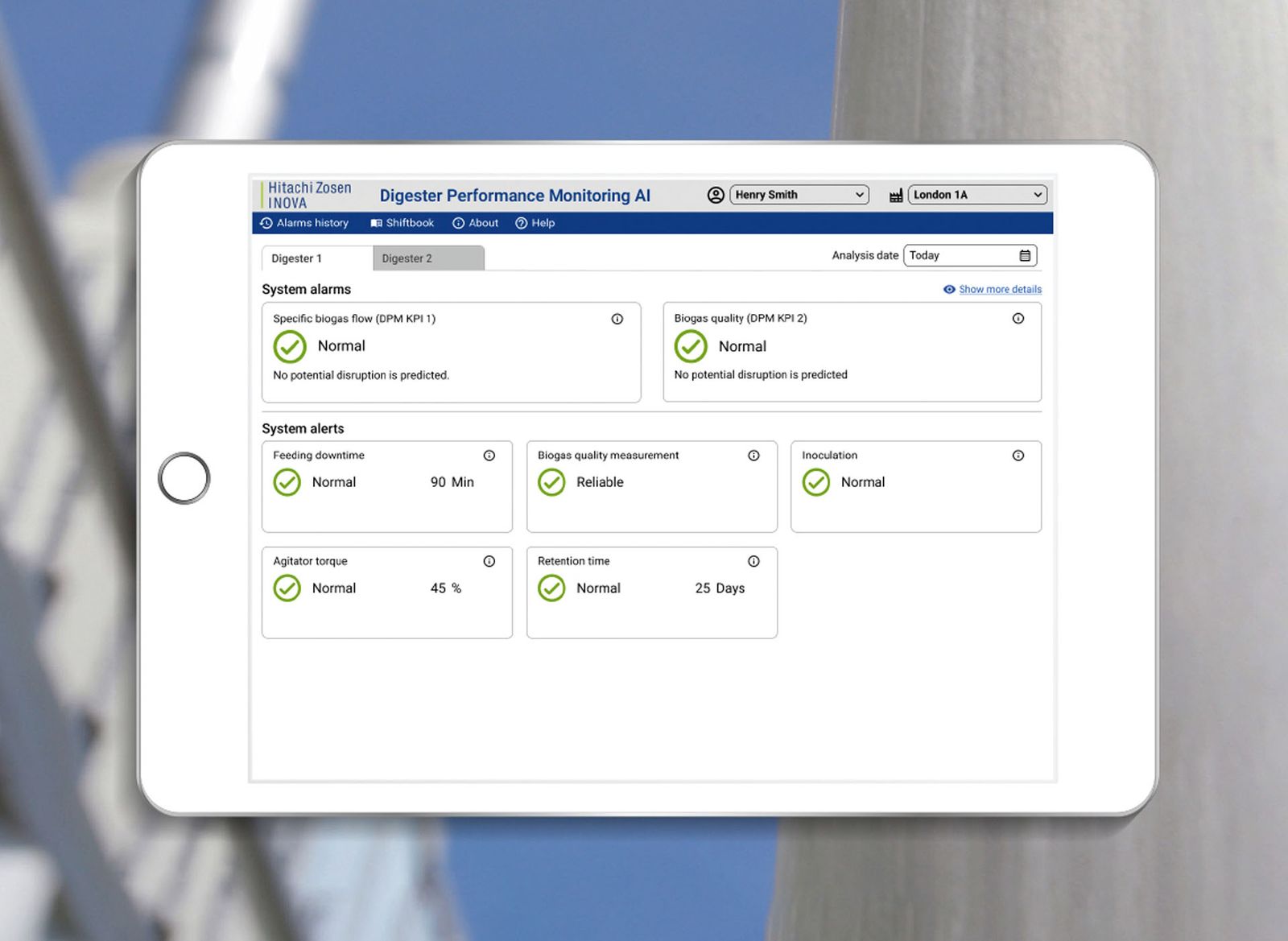 New AI-based System for Early Detection of Digester Biology Problems
