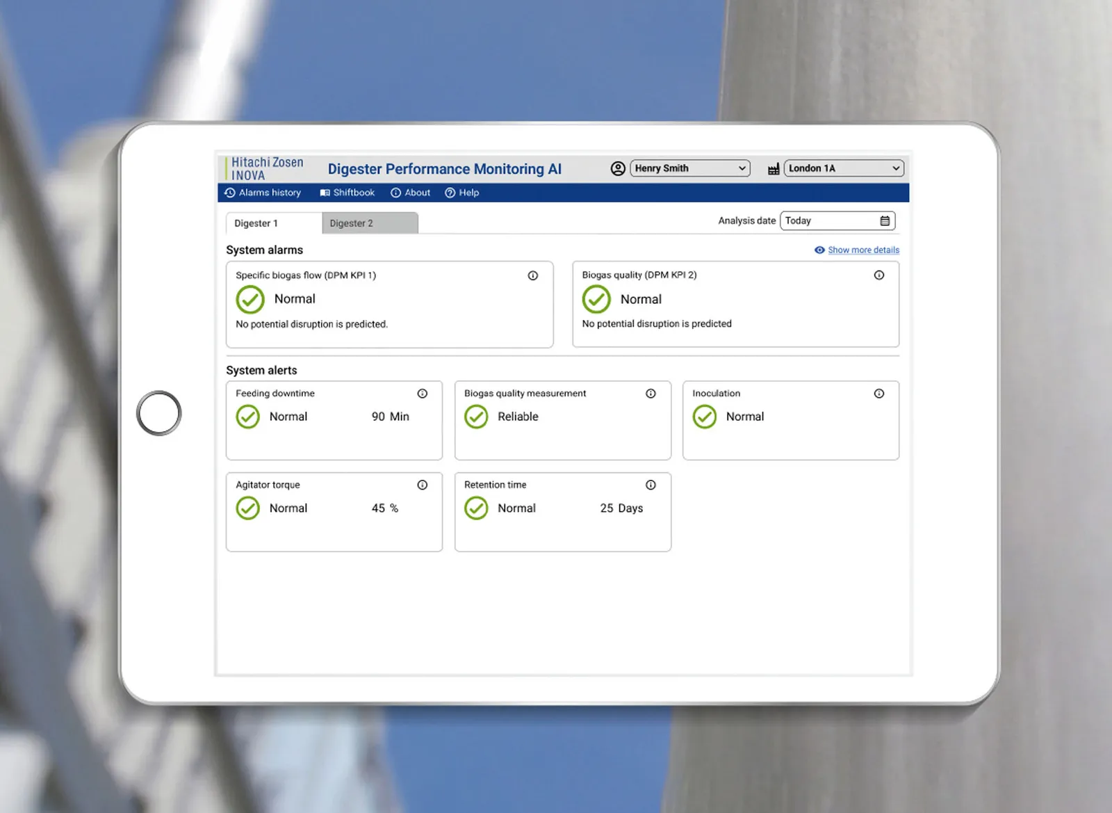 New AI-based System for Early Detection of Digester Biology Problems