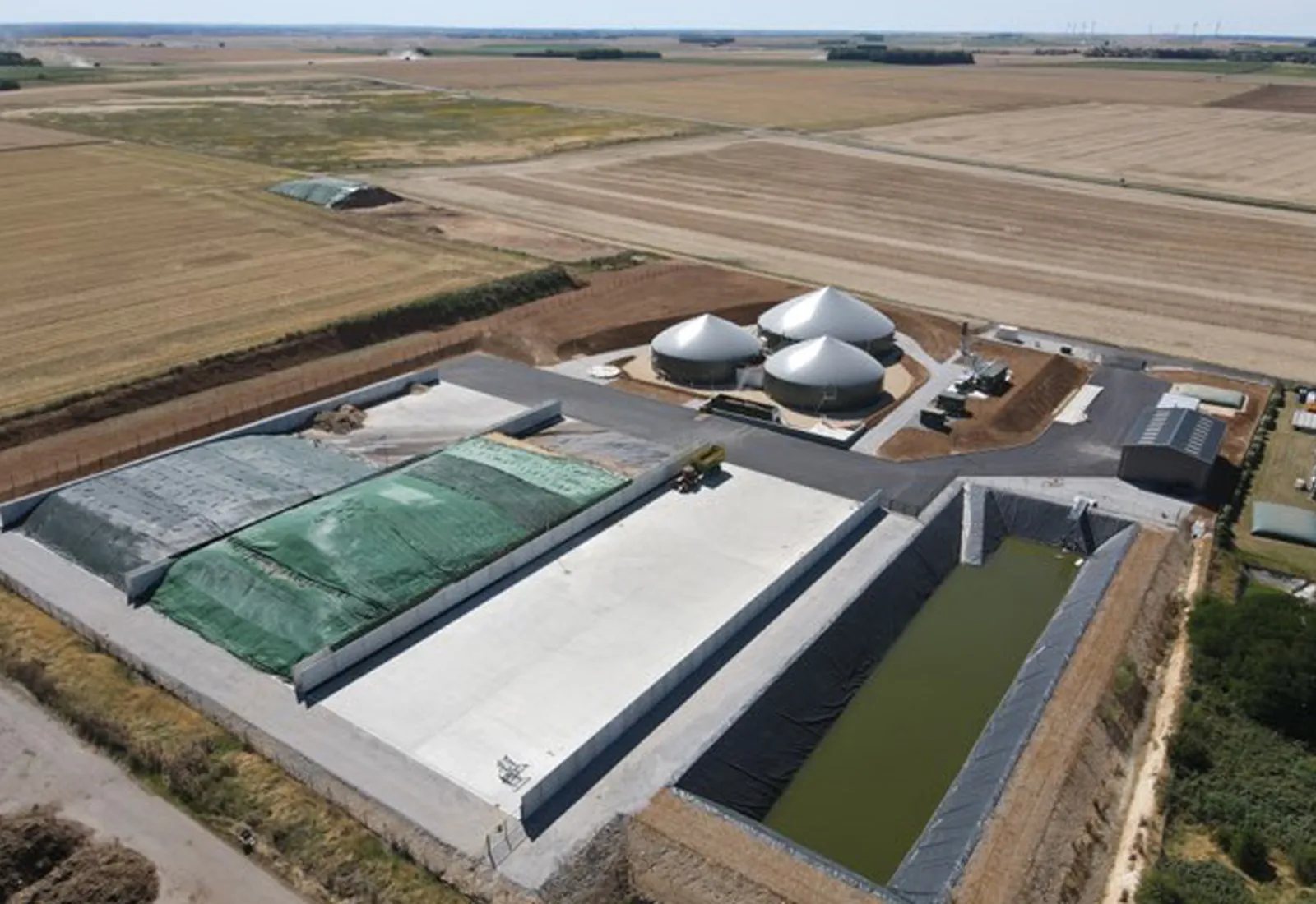 Optimised Plant Design: Kanadevia Inova Builds First Compact Biogas Plant in France