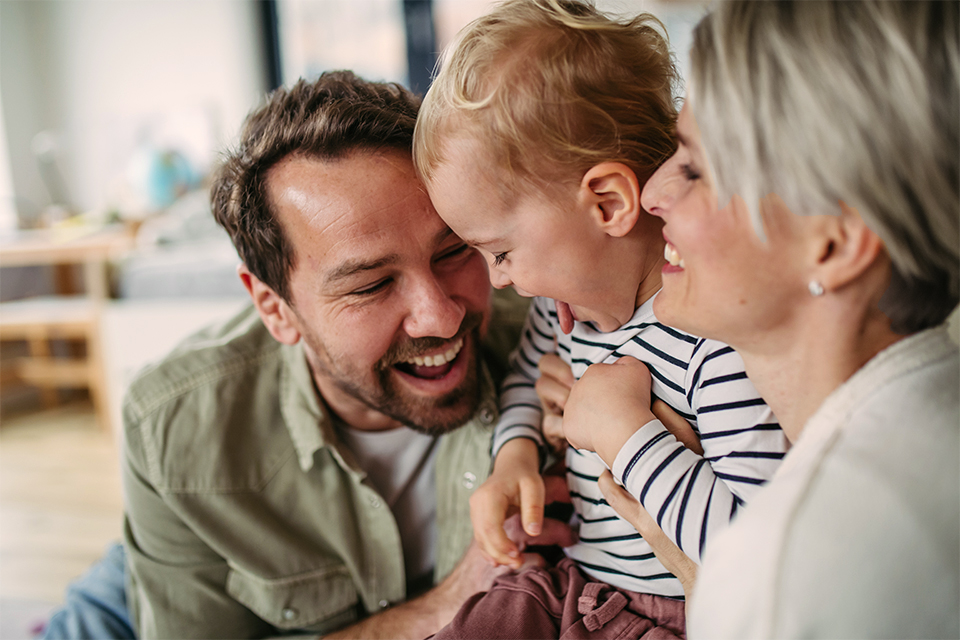 Familie mit Kind
