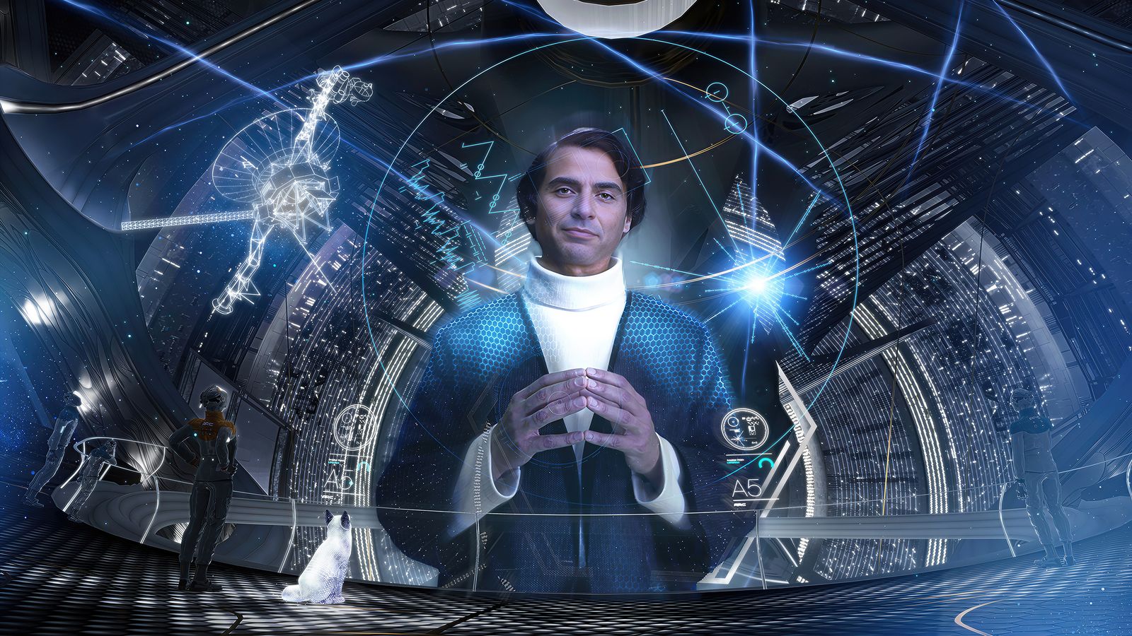 A New Las Vegas Attraction Serves Up Alien Foxes, Exoplanets, and VR Carl Sagan