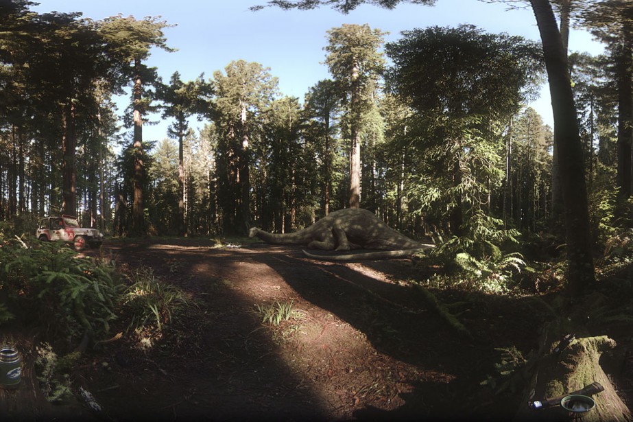 Virée des galleries: Jurassic World: Apatosaurus et Jérôme Bouchard