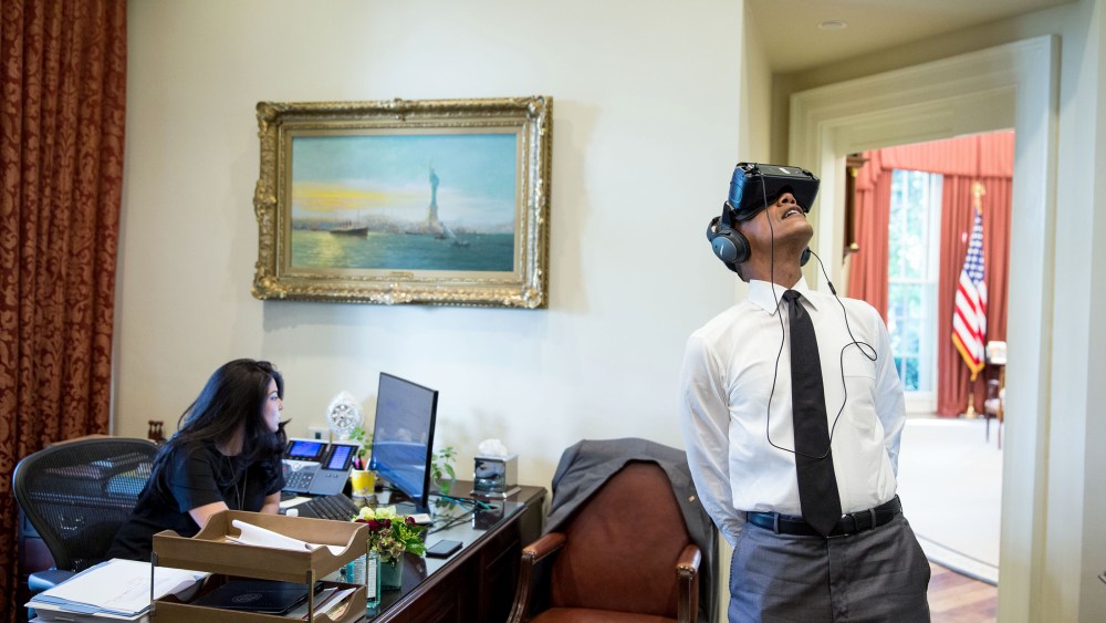 President Obama Goes Virtual Reality in Celebration of National Parks