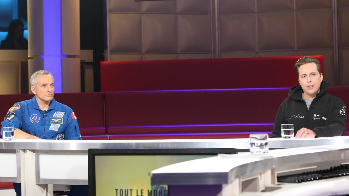 Entrevue avec David Saint-Jacques et Félix Lajeunesse