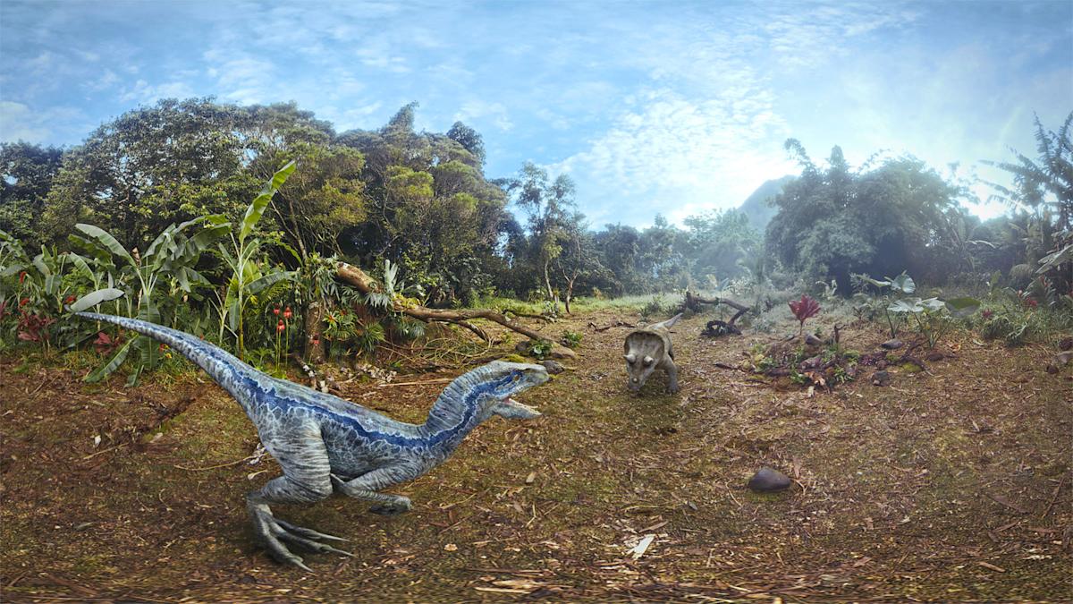 'Jurassic World: Blue' tells a dinosaur's story on Oculus VR headsets