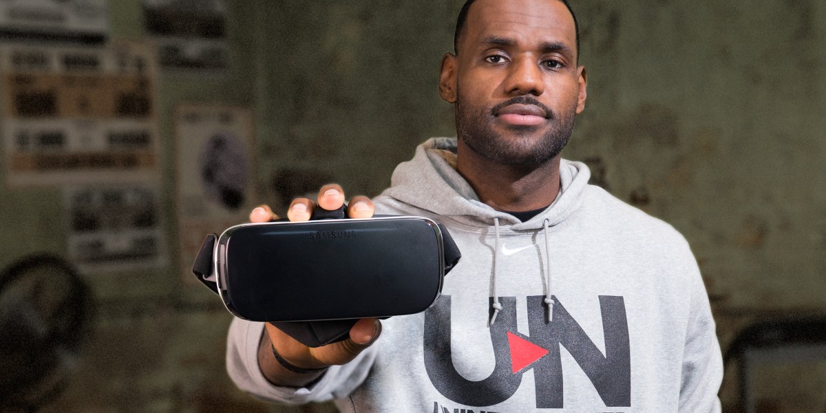 LeBron James Leaps into Virtual Reality
