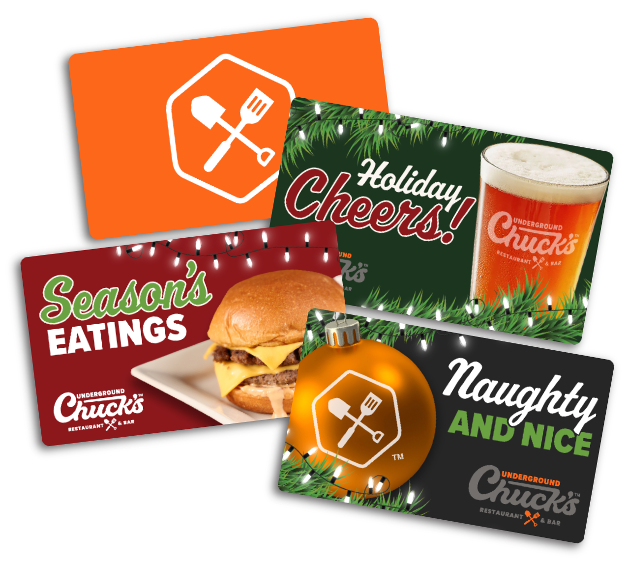 GIVE THE GIFT of GREAT FOOD & GREAT TIMES!