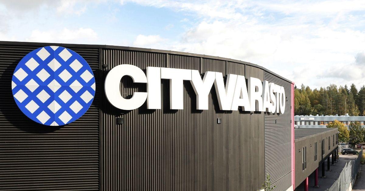 Cityvaraston julkisivu - edulliset pienvarastot