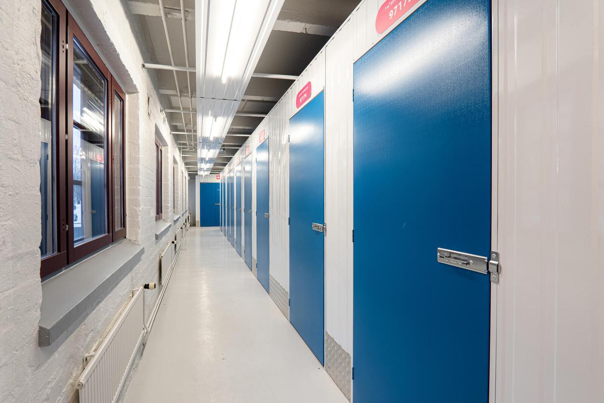Cityvarasto Järvenpää keskusta käytävä