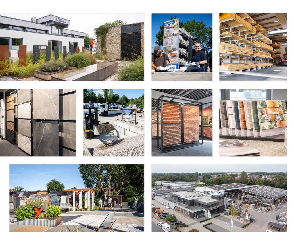 Collage der Standorte