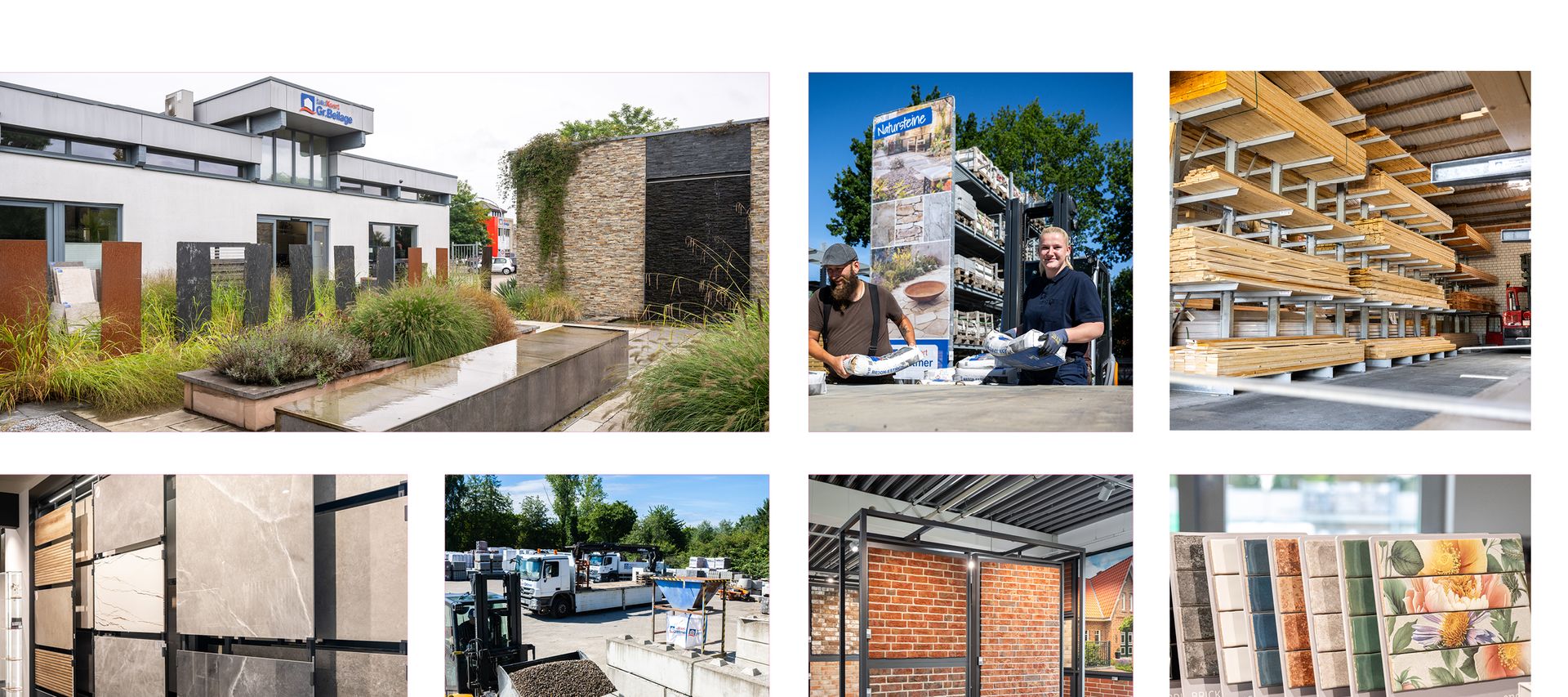 Collage der Standorte