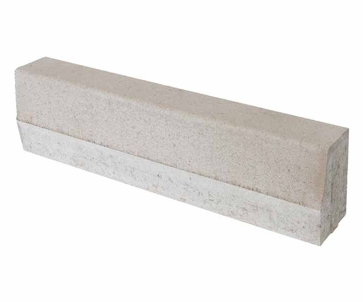 Hochbord aus Beton im Straßen- und Tiefbau