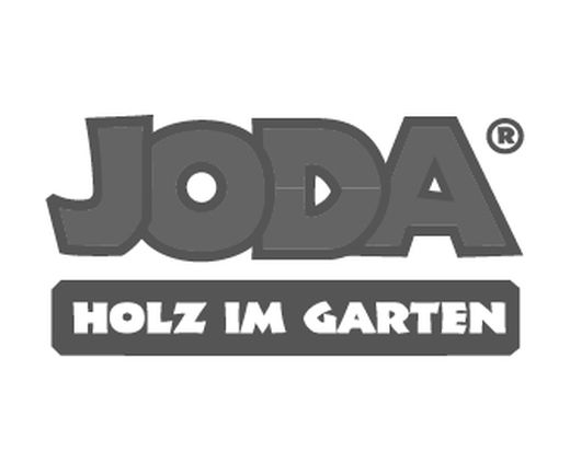 Markenlogo von JODA, Hersteller von Gartenholz, Terrassendielen und Outdoor-Produkten für den Außenbereich.