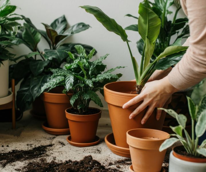 Pflanzenerde ist in Säcken abgepackt und eignet sich für die Versorgung von Garten- und Zierpflanzen.