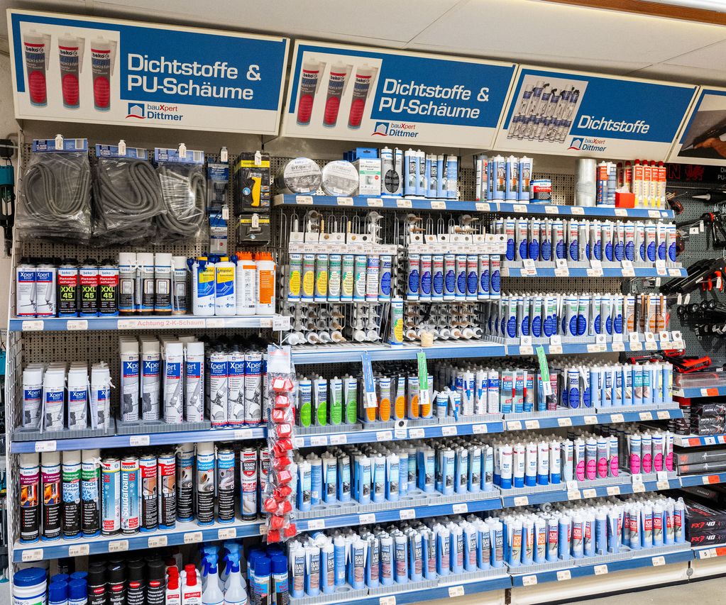 Regal Bauchemie Silikon bauxpert dittmer Lütjenburg